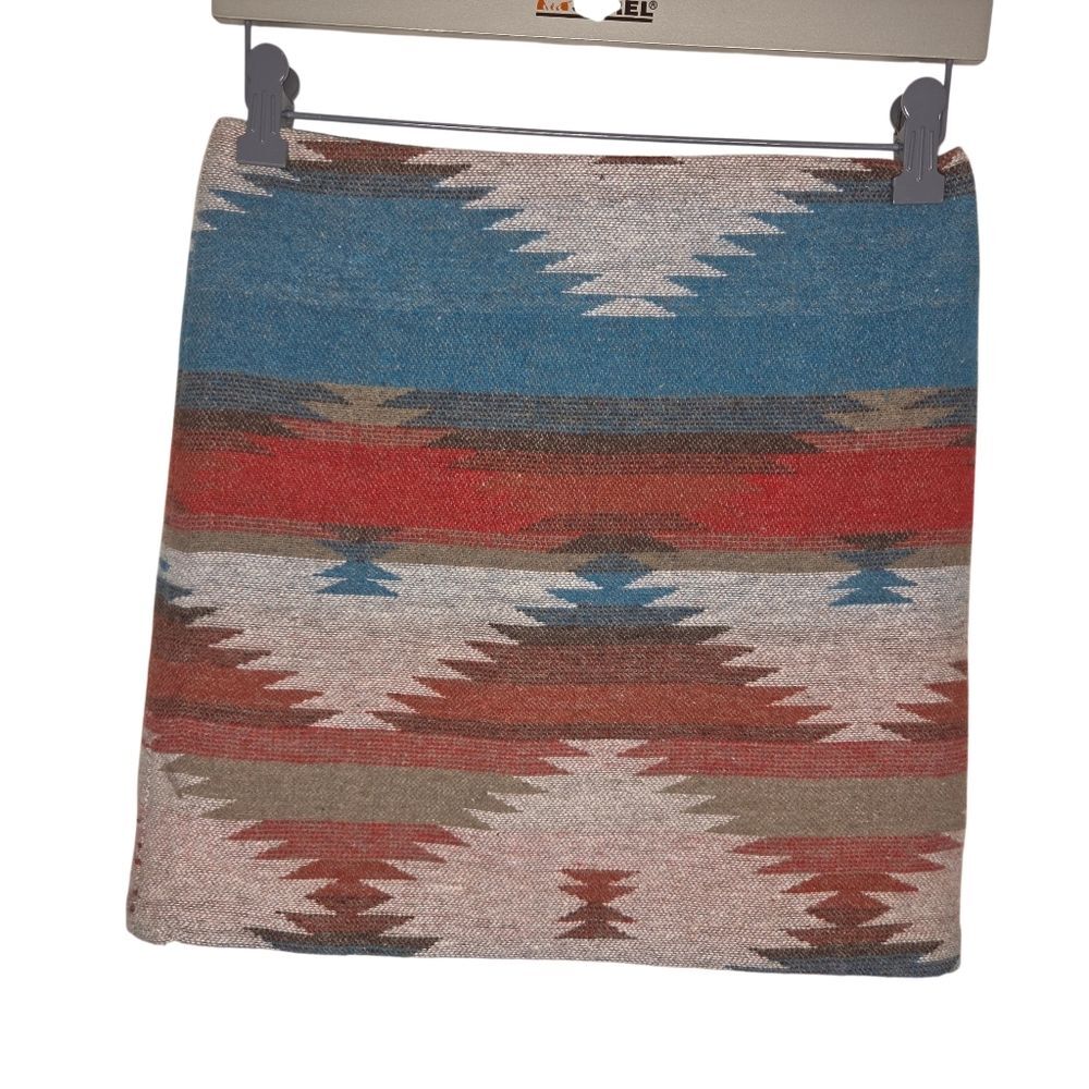 American Eagle Aeo Aztec Wool Blend Mini Skirt Size 00